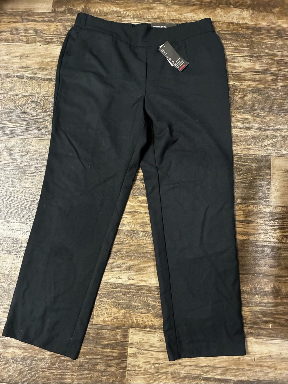 Avenue Black Women's Straight-Leg Pants